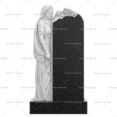 Резной памятник № 036