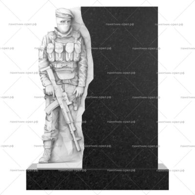 Памятник военному (солдату) № 005