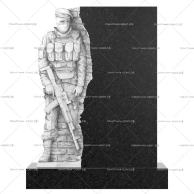 Памятник военному (солдату) № 007
