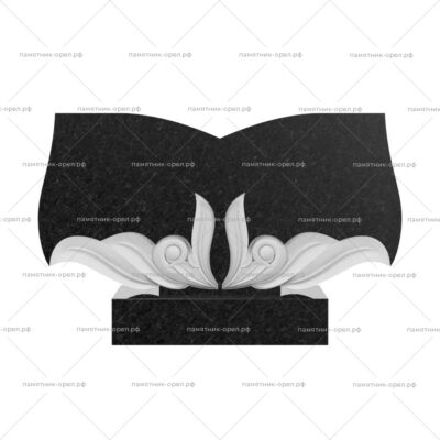 Резной семейный памятник № 016