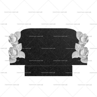 Резной семейный памятник № 018