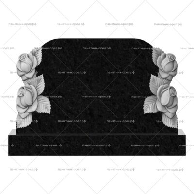 Резной семейный памятник № 020
