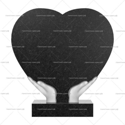 Резной семейный памятник № 026