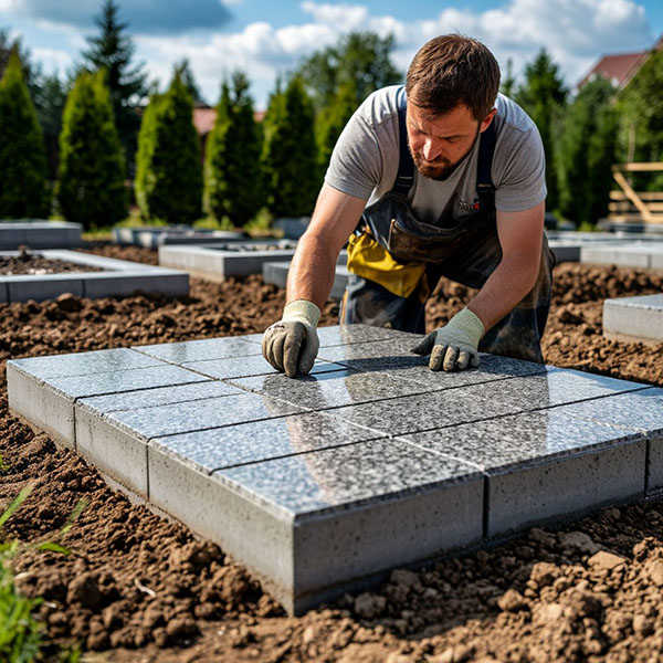 благоустройства могилы облицовкой основания гранитной плиткой