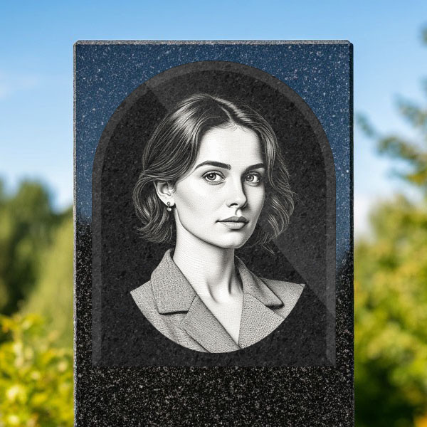 гранитная вставка на памятник